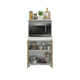 thumbnail image 5 of Mueble Para Microondas Kitchen Blanco Y Rovere 113,5x63x36 Cm, Muebles 0rganizadores de Cocina, 5 of 13