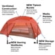 thumbnail image 3 of Carpa Big Agnes Copper Spur HV UL ultraligera para 2 personas, naranja, 3 of 6