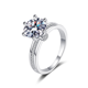 thumbnail image 5 of Anillos de Moissanita de Color D de 3 Uds para Mujer, Anillos de Flor de Plata Esterlina 925, Corte Redondo, Anillos de Diamante Amarillo/azul/rosa, Anillos de Compromiso y Boda con Certificado, 5 of 9