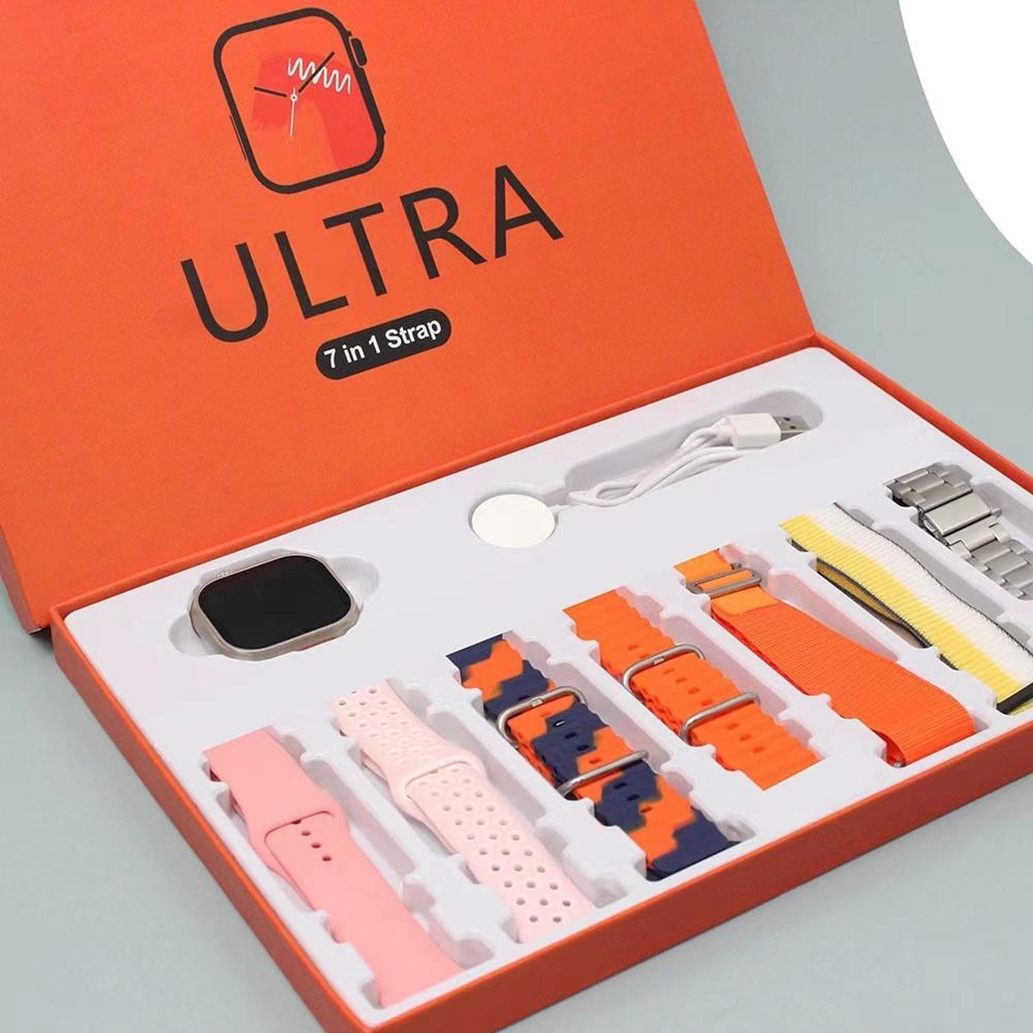 Fitpro - Reloj Inteligente Smartwatch 7 En 1 Rosado Rosa