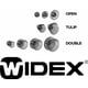 thumbnail image 2 of Domos para Audífono Castle Doble Pequeño Paquete de 10 para Widex, 2 of 2