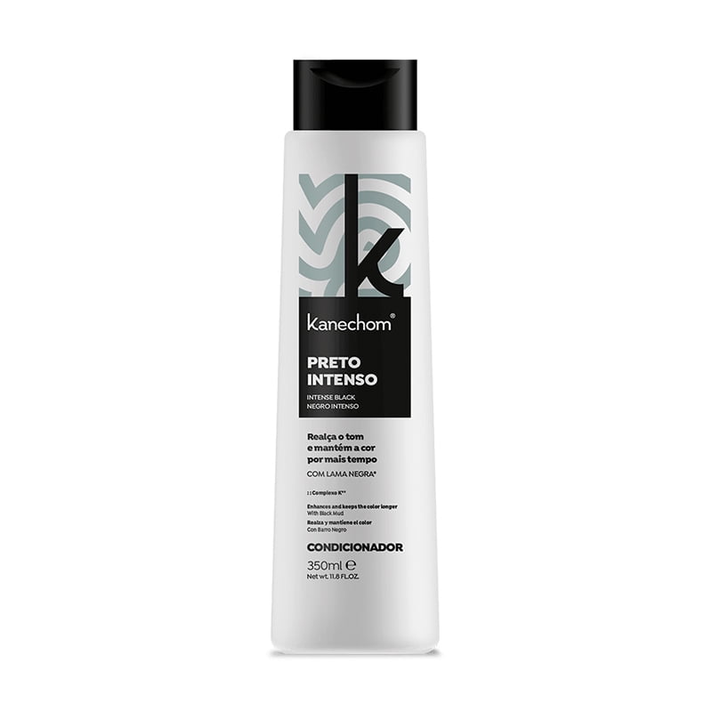 Kanechom - Acondicionador Negro Intenso Realza Y Mantiene El Color 350 Ml