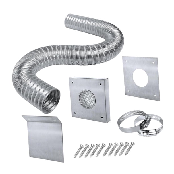 Juego De Admisión De Aire Para Estufa De Partículas Reemplazo Práctico Y Profesional De Tubo De Ventilación De Metal