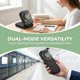 thumbnail image 5 of Ventilador de mano Allxin 16 cm recargable y plegable – Negro, 5 of 9