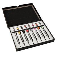 Magideal - Juego De Destornilladores Para Relojes, Kit De Herramientas De Reparación De Relojes, Extracción De Reparación, Metal Multiusos Con Diferentes Tamaños