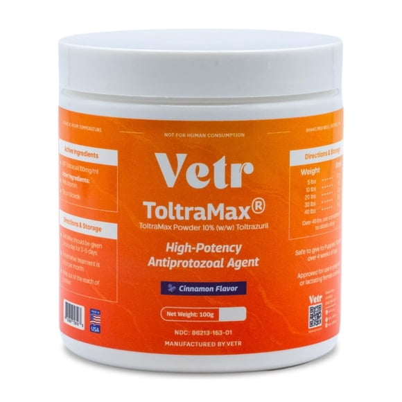 Polvo Toltramax Toltrazuril 100 G Sabor Canela