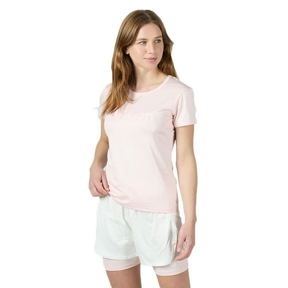 Polera Wilson Mujer Rosada Tenis Padel