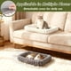 thumbnail image 4 of Percha para ventana para gatos Zoratoo Cloud Cuddle con cojín, color gris, tamaño grande, 4 of 9