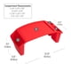 thumbnail image 3 of Juego de 2 unidades Lap Desk Mind Reader para niños con bandeja de actividades, color rojo, 3 of 7