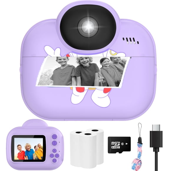 Cámara instantánea para niños YINOCHE 1080P HD portátil