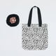thumbnail image 2 of Tote Bag + Scrunchie Mujer Negro Corona, 2 of 4