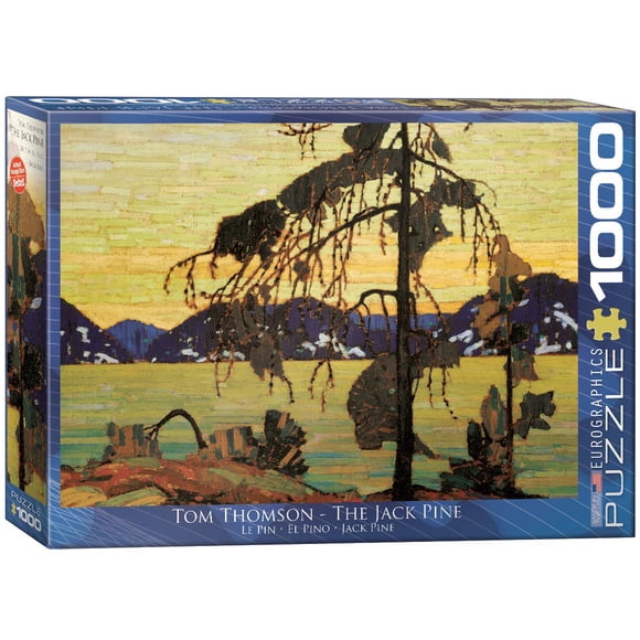 Puzzle EuroGraphics Jack Pine de Tom Thomson 1000 piezas