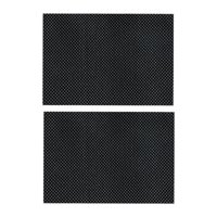 Magideal - 2 Piezas Esterilla Antideslizante Para Pilates Alfombrilla De Agarre Almohadilla De Ejercicio Y Forro Para Máquina Con Agarre Excepcional Adecuado Pa 60 Cm X 10 Cm