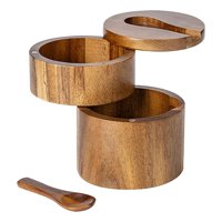 Magideal - Bodega De Sal, Tarro De Condimento, Almacenamiento De Alimentos, Botella De Condimento Multiusos, Bote De Cocina Para Restaurante, Mostrador, Hoteles, C