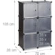thumbnail image 3 of Organizador Closet 6 Modulos Baño Ropero Armable Modulado, 3 of 3