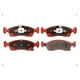 thumbnail image 1 of Set Pastillas Frenos Ital Brakes Delanteras Para Fiat Uno 2011 2022, 1 of 2