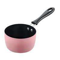 Bothyi - Cacerola Para Leche, Olla Para Hervir, Olla Para Leche, Olla Para Sopa, Estufa De Gas Para Acampar Al Aire Libre, Color Rosa