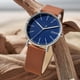 thumbnail image 5 of Reloj Skagen Signatur de acero inoxidable plateado con tres manecillas, 5 of 9