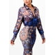 thumbnail image 3 of Conjunto de Blusa y Camisa Marrón/morado M, 3 of 5