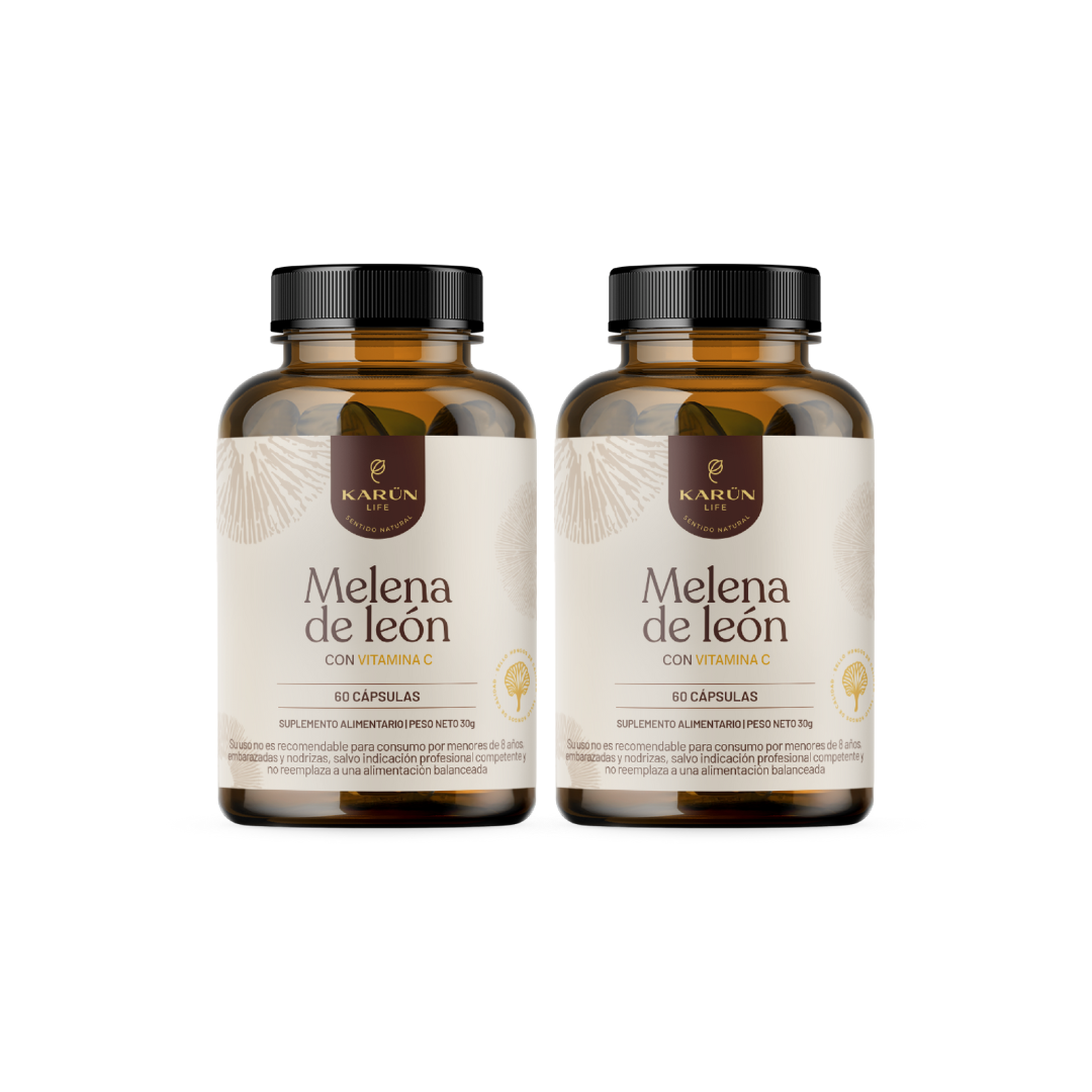 Karün Life - Pack X2 Melena Leon 120 Cap Karun Life