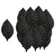 thumbnail image 4 of 100 piezas hojas de rosas artificiales apliques scrapbooking diy craft negro, 4 of 5
