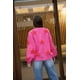 thumbnail image 2 of sweater polerón fucsia con estrellas rojas - MM SHOP, 2 of 3