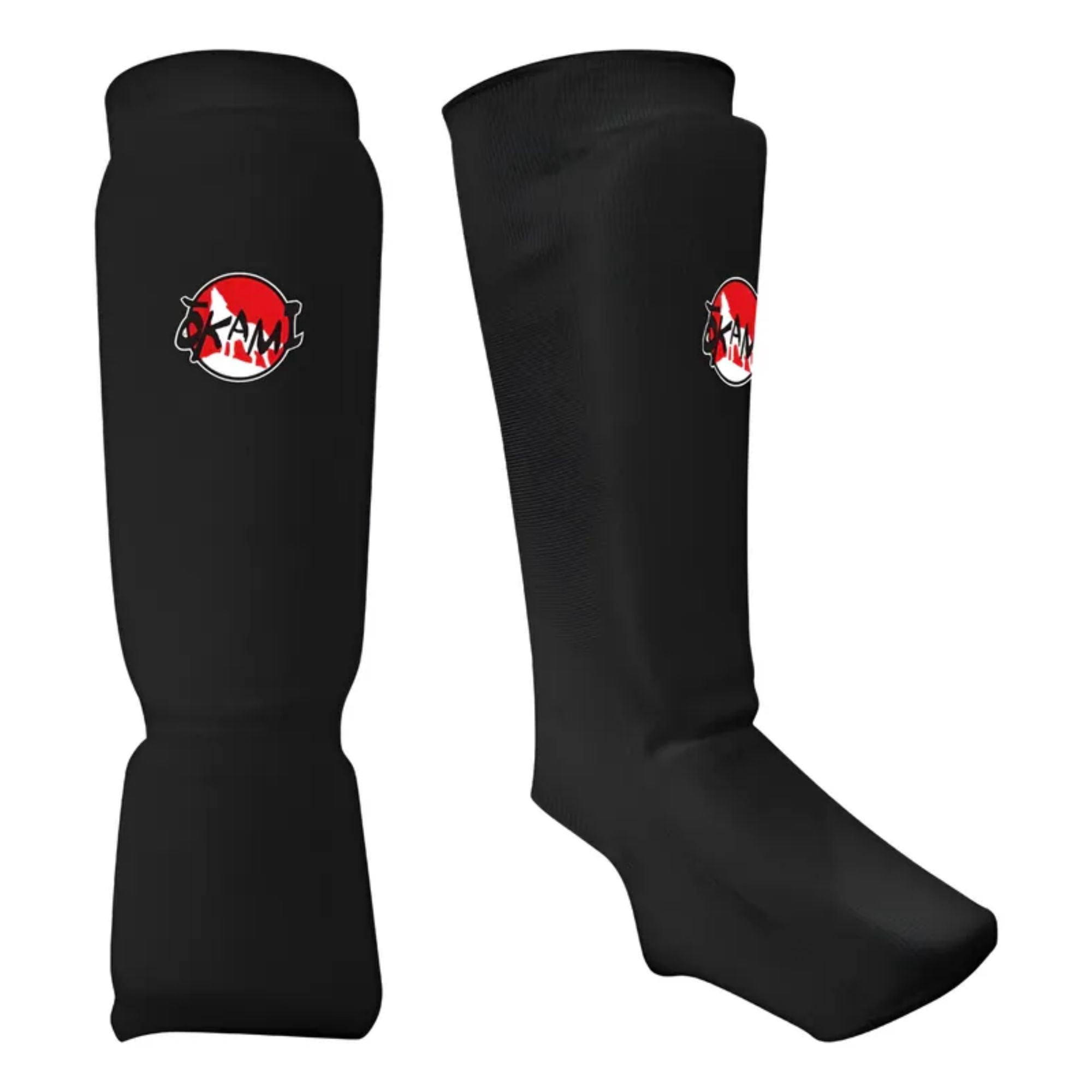 Okami - Canillera Con Empeinera Elasticado Taekwondo Artes Marciales