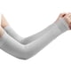 thumbnail image 3 of Protección UV Mangas De Brazo Seda De Hielo Enfriamiento Manga Deportiva Running Gris, 3 of 5