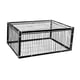 thumbnail image 1 of Jaula Para Pájaros Portátil De Metal Automática Para Loros Y Palomas Salvajes Con Tragaluz Y 4 Entradas., 1 of 5