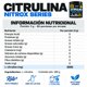 thumbnail image 2 of L-Citrulina Nitrox Series 180g en polvo Sin Sabor Fast Nutrition Supralabs, 2 of 3