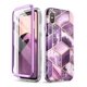 thumbnail image 1 of Funda i-Blason iPhone Xs Max 6.5" Bumper de Cuerpo Completo Morada, 1 of 7
