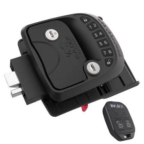 Cerradura Compacta Rvlock Rv Lock De Entrada Sin Llave Con Control Remoto