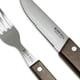 thumbnail image 2 of Set Cubiertos Cuchillo Tenedor Acero Inoxidable 8pcs Black Bull, 2 of 3