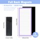 thumbnail image 2 of Bloc de notas Thboxes pack de 4, 20 × 9 cm, con soporte magnético para bolígrafos, 2 of 7