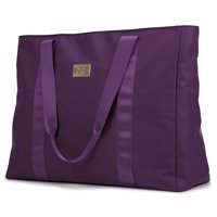 Bolsa De Viaje Weekender Badgley Mischka De Nailon, Color Morado