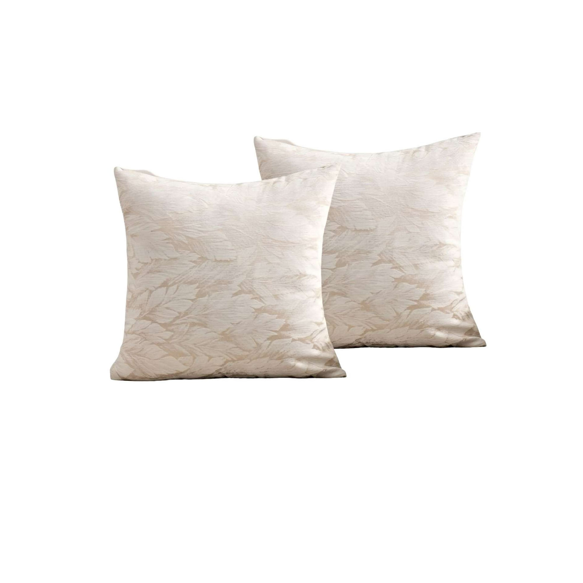 Parati - 2 Fundas De Cojines Diseño Hoja 45cm X 45 Cm A5