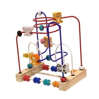 Bothyi - Laberinto De Cuentas: Juguete Creativo Y Divertido Para Toda La Familia. Juguete Sensorial Para El Desarrollo De Las Matemáticas Tempranas. Colorido Para Bebés Y Animales.