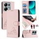 thumbnail image 1 of Funda tipo cartera FOXDOCK para Xiaomi Redmi Note 13 Pro 4G con soporte, ranuras, RFID, diseño de gato, 1 of 5