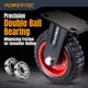 thumbnail image 4 of Ruedas Caster Wheels POWERTEC de 6 pulgadas, placa fija de alta resistencia, paquete de 1 unidad, 4 of 5