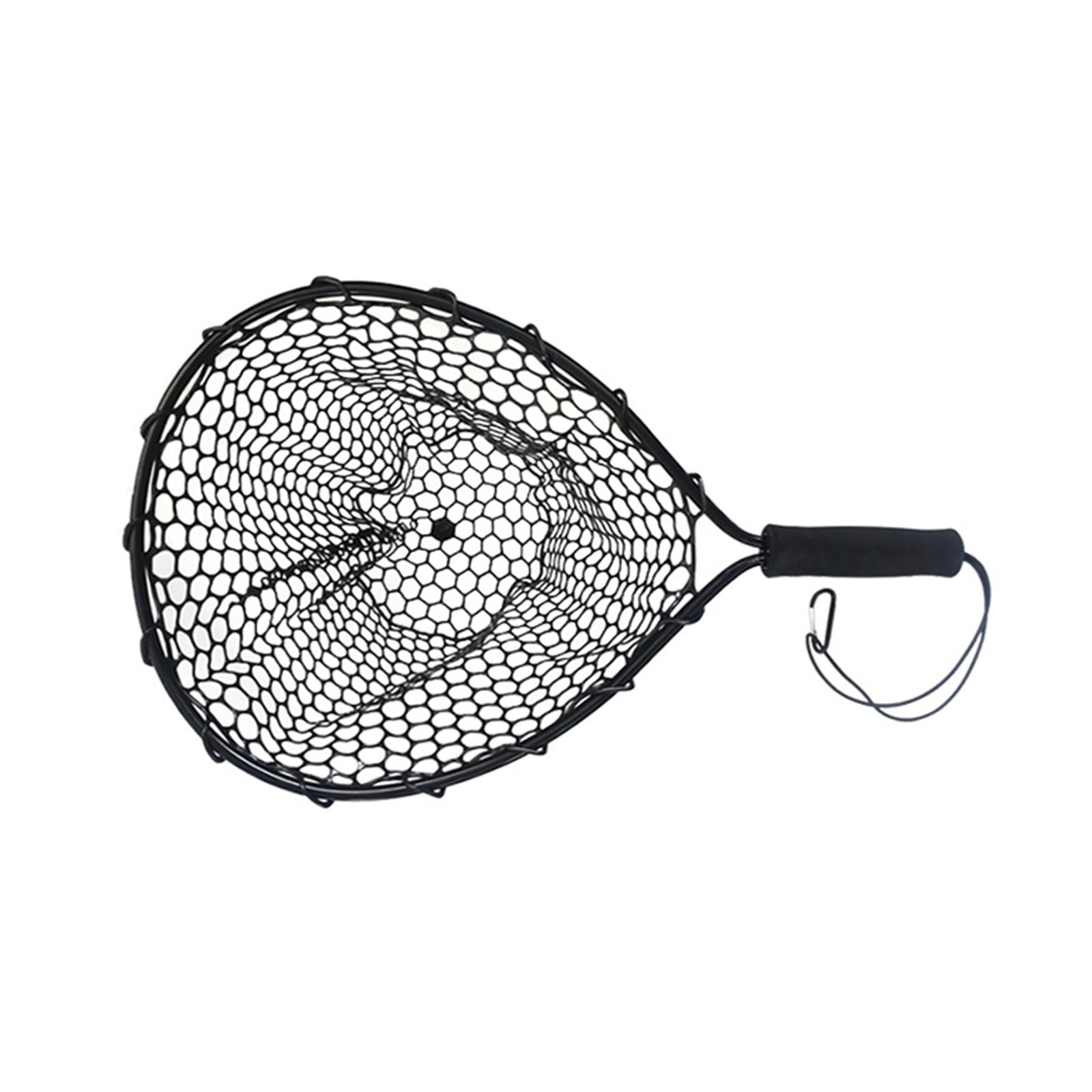 Ioensy - Equipo De Red De Pesca Red De Vadeo Portátil Para Regalo Del Día Del Padre Navegación Al Aire Libre Negro