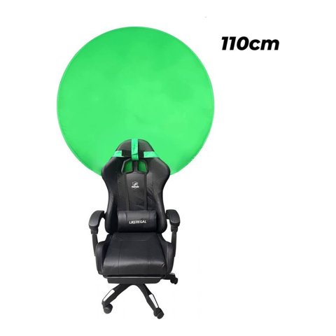 Genérico - Fondo Virtual Croma Pantalla Verde Zoom Stream Videollamada Tela Verde Chroma 110Cm