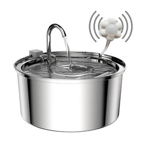 Genérico - Bebedero Gato Automático Acero Inox Llave Silenciosa Sensor Movimiento