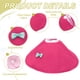 thumbnail image 3 of Collares para Aves Uxcell, Collar Cónico Protector de Recuperación, Conos Ajustables Suaves Anti-Mordeduras para Cuello de Plumas (Rosa, XL, 3 Piezas), 3 of 7