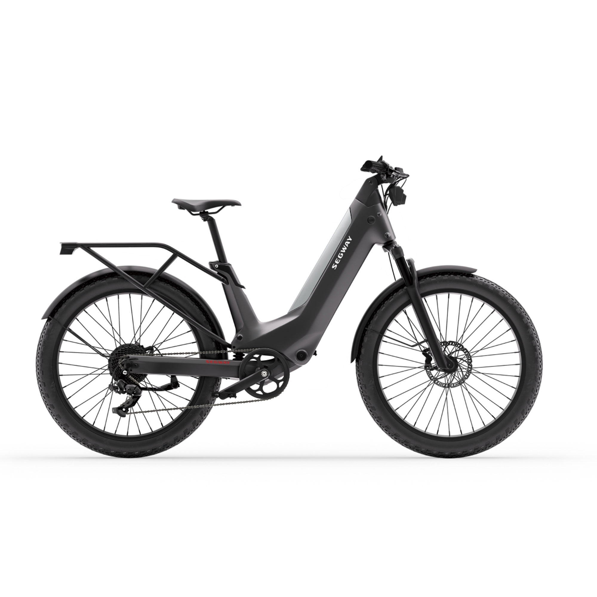 Scooter Eléctrico Segway E2 - 20 Km/H Vel. Máx Y 25 Km Aut. Máx - Negro