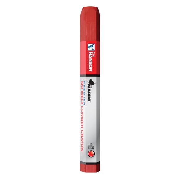 Lápices de colores para madera IRWIN CH Hanson Red Premier, paquete de 12
