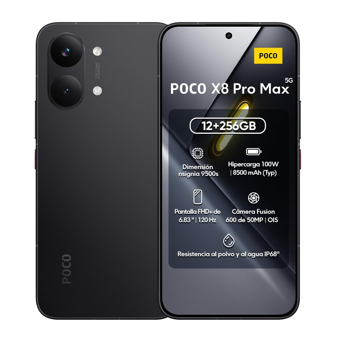 Smartphone Xiaomi Poco X8 Pro Max 5g Ai 256 Gb + 12 Gb Ram Azul