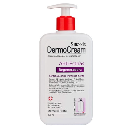 Crema Corporal Simond’s Dermocream Dermocream Anti-estrías Regenadora