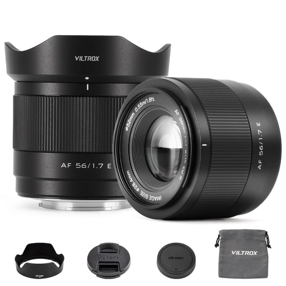 Lente de cámara VILTROX 56 mm F1.7 E-Mount AF APS-C para Sony