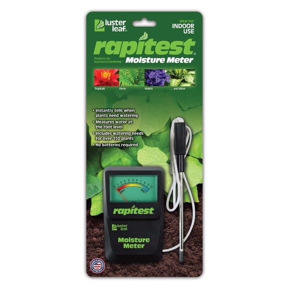 Medidor de humedad Luster Leaf 1820 Rapitest Soil