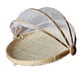 thumbnail image 1 of Carpa De Bambú Cesta Sirviendo Comida Picnic Al Aire Libre Pop Up Mesh Net Cover S Redondo, 1 of 5